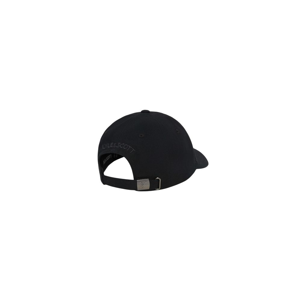 Lyle & Scott Black Cotton Cap (Baseball Hat)