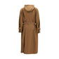 Max Mara Brown Polyester Coat