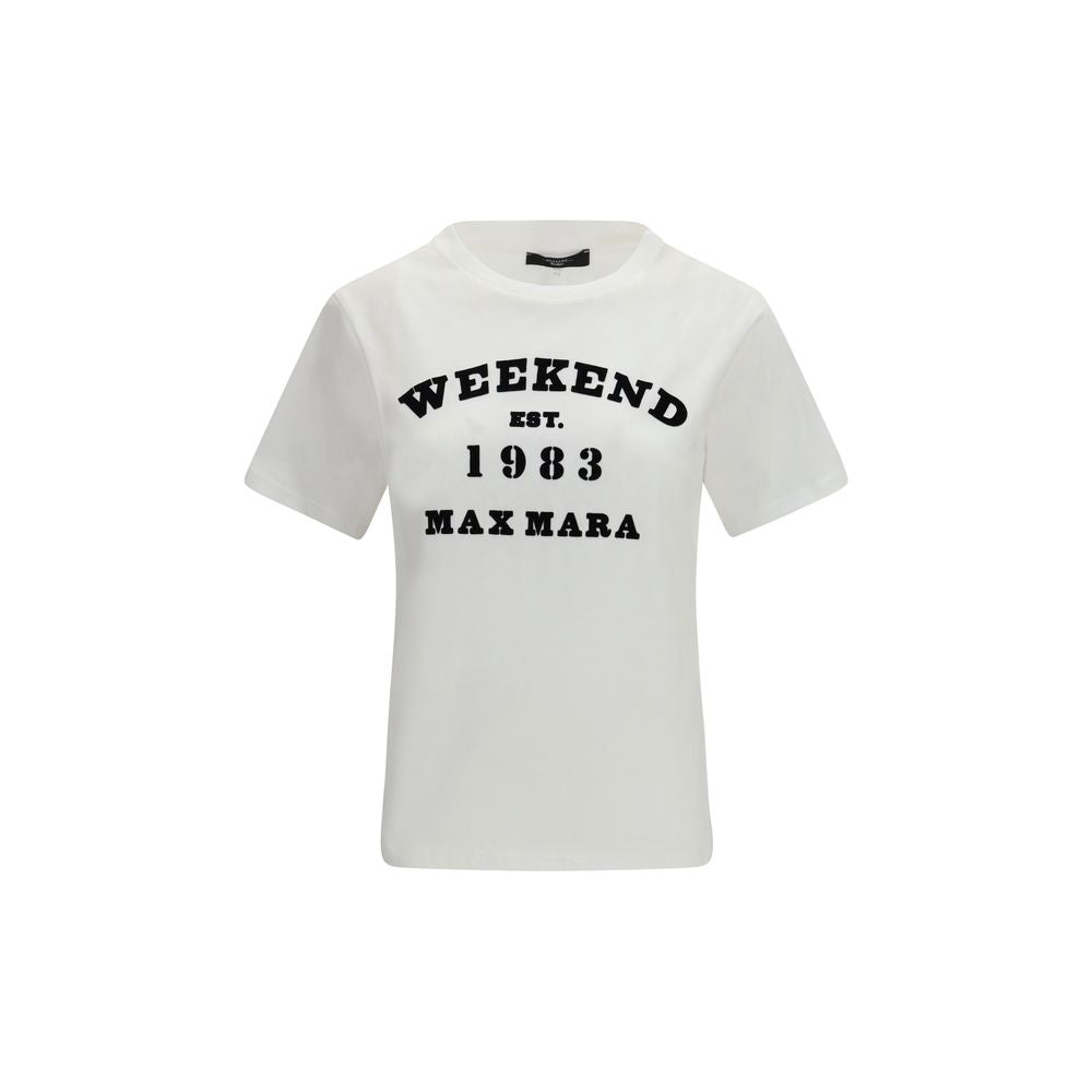 Max Mara White Cotton T-Shirt