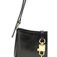 Dolce & Gabbana Black Calf Leather Bos Taurus Shoulder Bag