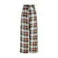 MARBELL Multicolor Linen Casual Pants