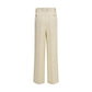 P.A.R.O.S.H. Beige Viscose Casual Pants