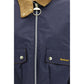 Barbour Blue Cotton Shell Jacket
