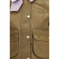 Barbour Beige Cotton Coat