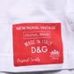 Dolce & Gabbana White Cotton Short Sleeves Crew Neck T-shirt