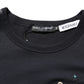 Dolce & Gabbana Black #DGFAMILY Patch Men Crew Neck T-shirt