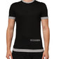 Dolce & Gabbana Black Two Tone DG Logo Print Cotton  T-shirt