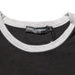 Dolce & Gabbana Black Two Tone DG Logo Print Cotton  T-shirt
