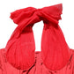 Dolce & Gabbana Red Halter Corset Sleeveless Sheath  Dress