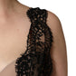 Dolce & Gabbana Multicolor Floral Lace Short Mini Sleeveless Dress