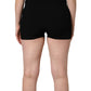 Dolce & Gabbana Black Viscose High Waisted Hot Pants Shorts