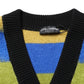 Dolce & Gabbana Multicolor Stripes V-neck Pullover Sweater