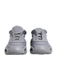 Dolce & Gabbana Gray Slip On Wave Low Top Sneakers