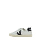 Veja White Calf Leather Bos Taurus Low Top Sneakers
