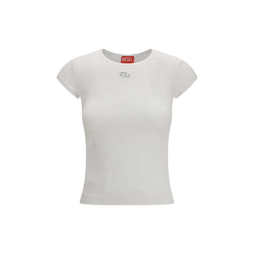 Diesel White Cotton T-Shirt