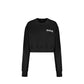 Balmain Black Cotton Sweatshirt