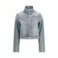 Courrèges Blue Cotton Denim Jacket
