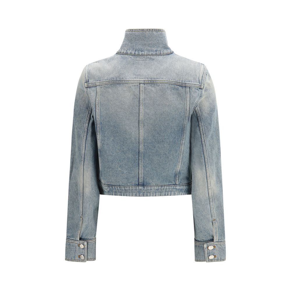 Courrèges Blue Cotton Denim Jacket