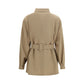 Max Mara Brown Fleece Wool Coat