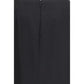 The Row Black Wool Long Skirt