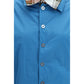 MARBELL Blue Polyamide Dress Shirt
