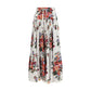 Dolce & Gabbana Multicolor Cotton Long Skirt