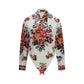 Dolce & Gabbana Multicolor Cotton Pattern Shirt