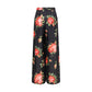 Dolce & Gabbana Multicolor Silk Casual Pants