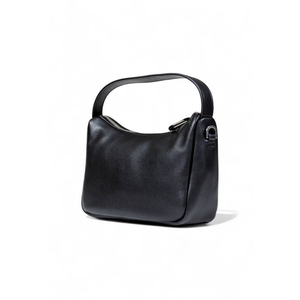 Karl Lagerfeld Black Artificial Leather Handbag