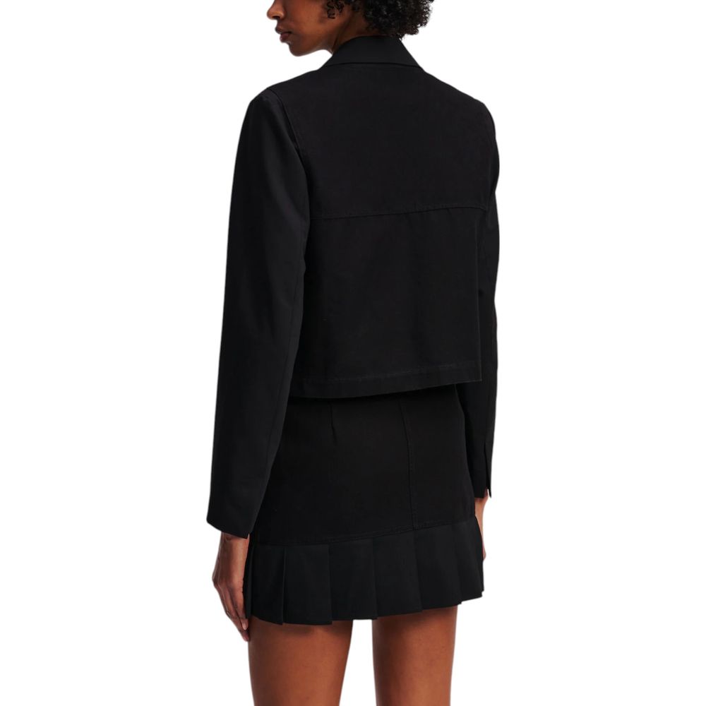 Karl Lagerfeld Black Polyester Blazer