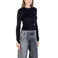 Karl Lagerfeld Black Viscose Sweatshirt