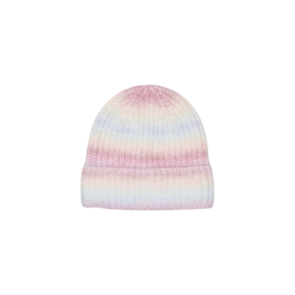 Pieces Multicolor Marabou Beanie