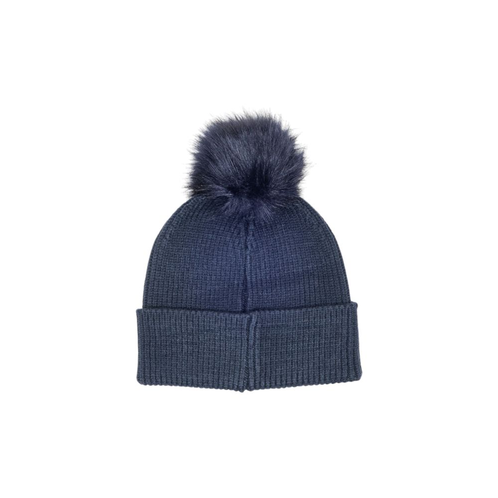 Barbour Blue Viscose Beanie