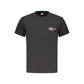 Tommy Hilfiger Black Cotton Men T-Shirt