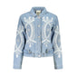 Desigual Azzurro Cotton Women Jacket