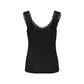 Vero Moda Black Viscose Tank Tops