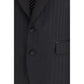 Dolce & Gabbana Black Fleece Wool Blazer
