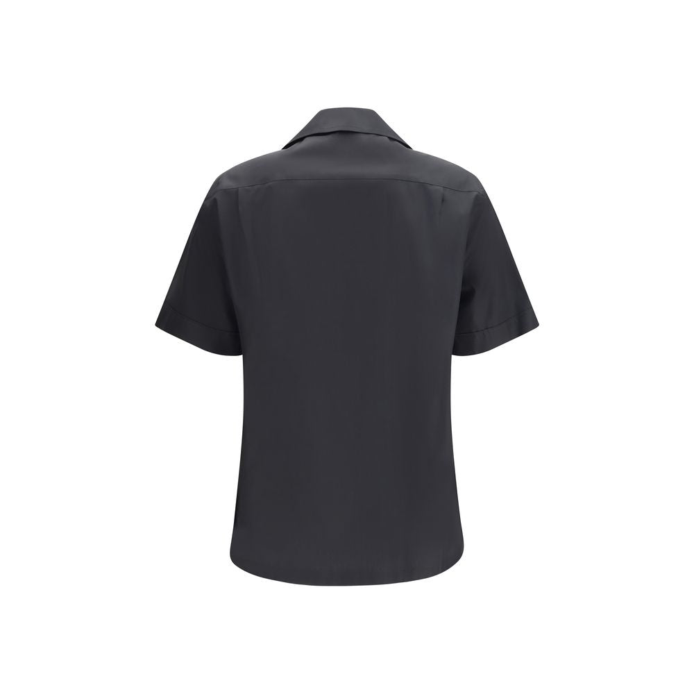 Dolce & Gabbana Black Cotton Shortsleeve Shirt