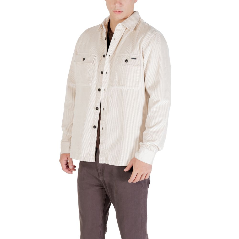 Gianni Lupo Cream Cotton Clothing