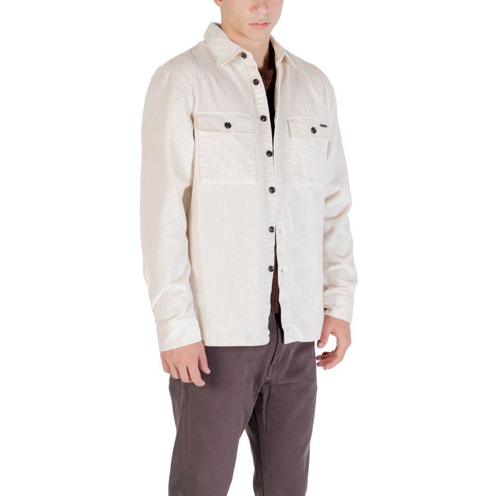Gianni Lupo Cream Cotton Clothing