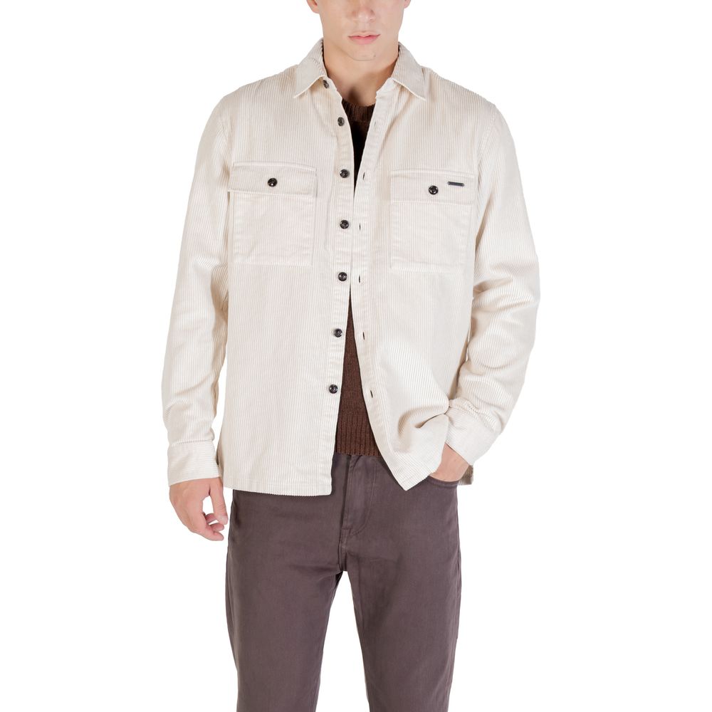 Gianni Lupo Cream Cotton Clothing