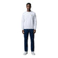Lyle & Scott White Cotton Sweatshirt