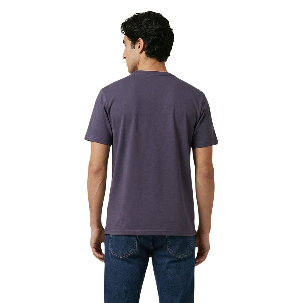 Lyle & Scott Purple Cotton T-Shirt