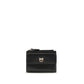 PINKO Black Calf Leather Bos Taurus Wallet