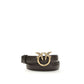 PINKO Brown Calf Leather Bos Taurus Regular Belt