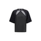 PINKO Black Cotton T-Shirt