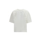 PINKO White Cotton T-Shirt