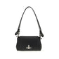 Vivienne Westwood Black Polyurethane Shoulder Bag