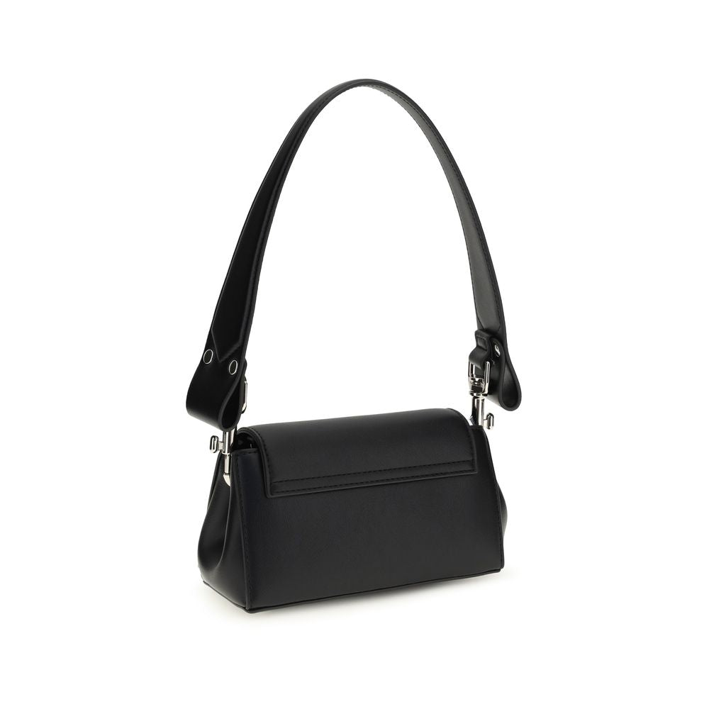 Vivienne Westwood Black Polyurethane Shoulder Bag