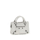 Balenciaga White Calf Leather Bos Taurus Handbag